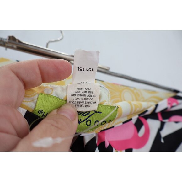 Loudmouth Golf Womens Skort Skirt Size 10 Flamingo Zebra Tropical Pickleball - Picture 8 of 10